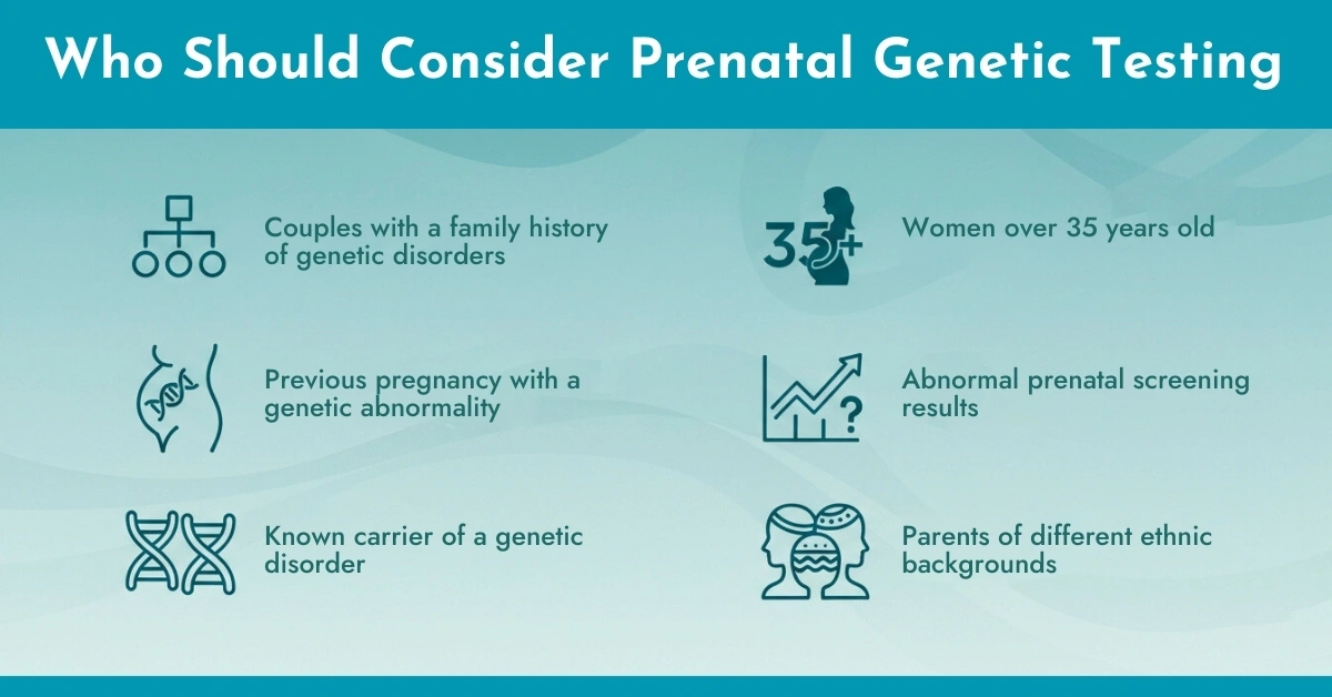 Who Should Consider Prenatal Genetic Testing