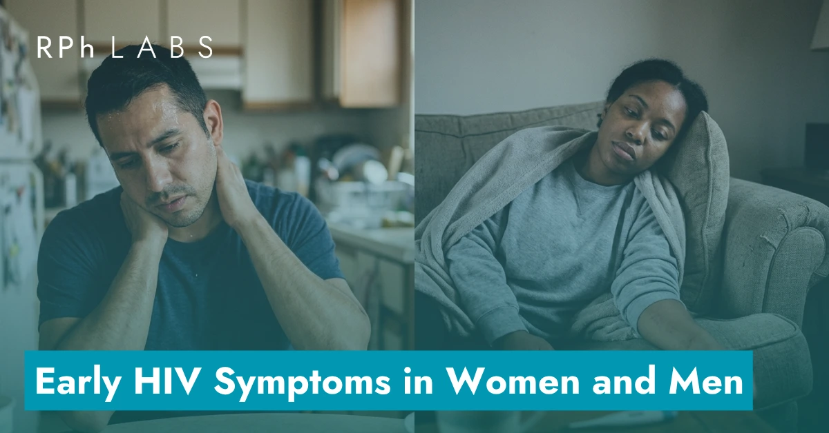 Early HIV Symptoms in Women and Men